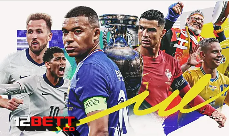 Cập nhật link trực tiếp EURO 2024 tại 12Bet